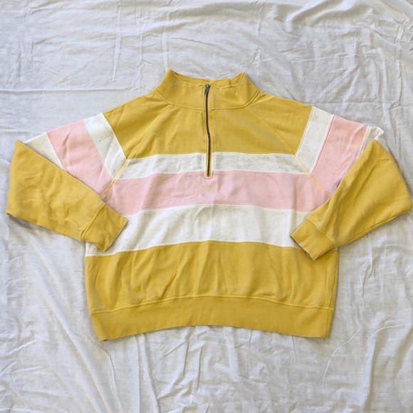 SO Tops - 3XHP Junior SO FleeceColorblock HalfZip Sweatshirt